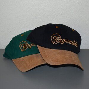 Vintage Set of 2 Fitzgerald's Casino Adjustable Hats Fitzgerald's Casino Reno NV